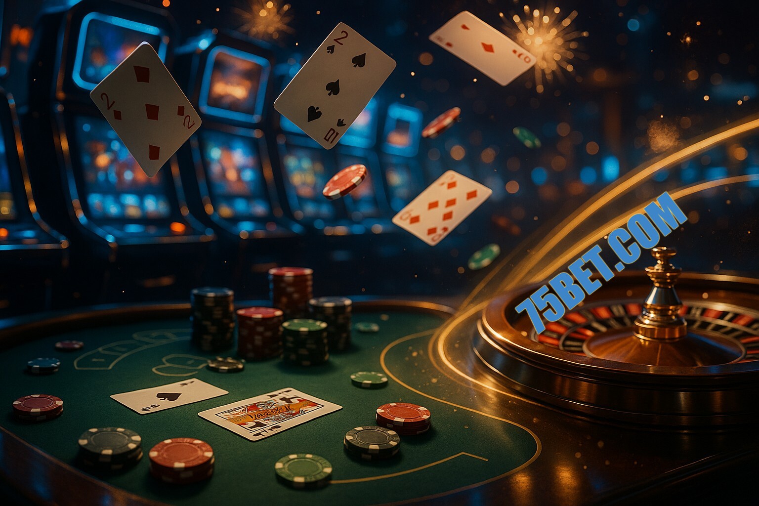 Jogos emocionantes no 75BET.COM